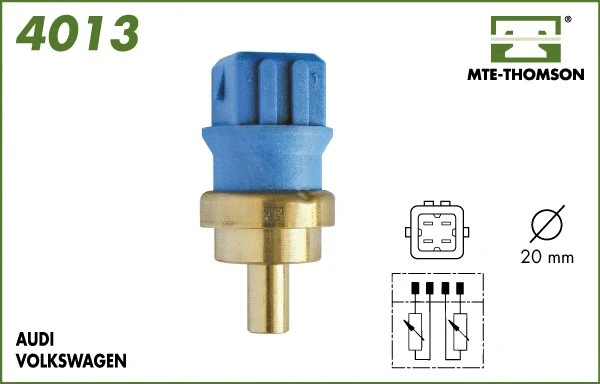 Sensor, coolant temperature (4013)