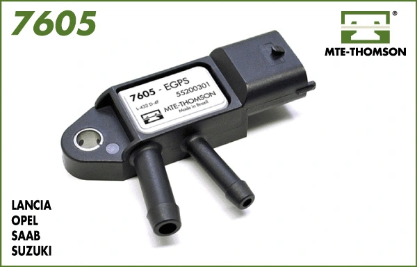 Sensor, exhaust pressure (7605)