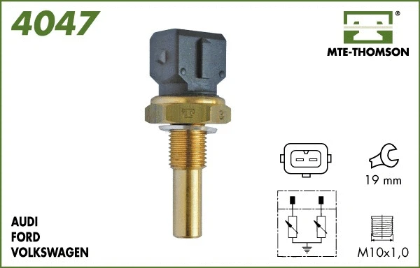 Sensor, coolant temperature (4047)