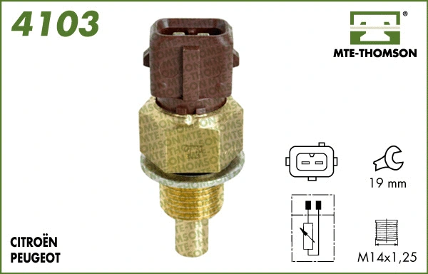 Sensor, coolant temperature (4103)