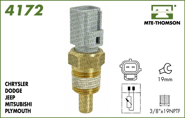 Sensor, coolant temperature (4172)