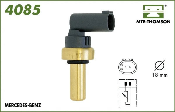Sensor, coolant temperature (4085)