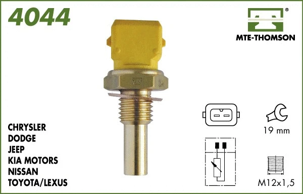 Sensor, coolant temperature (4044)