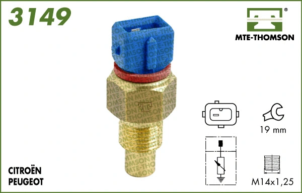 Sensor, coolant temperature (3149)