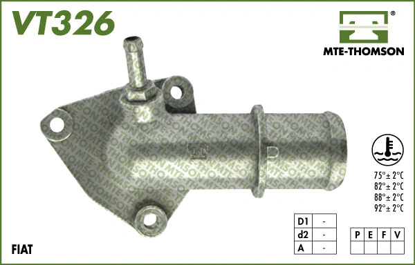 Thermostat, coolant (VT326.83)