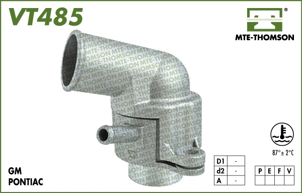 Thermostat, coolant (VT485.87)