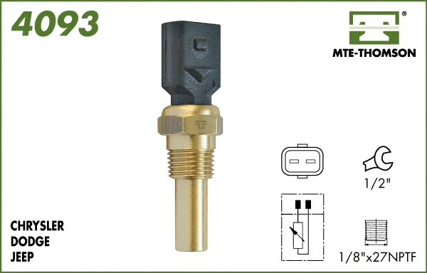 Sensor, coolant temperature (4093)