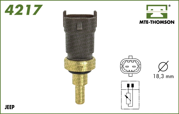 Sensor, coolant temperature (4217)