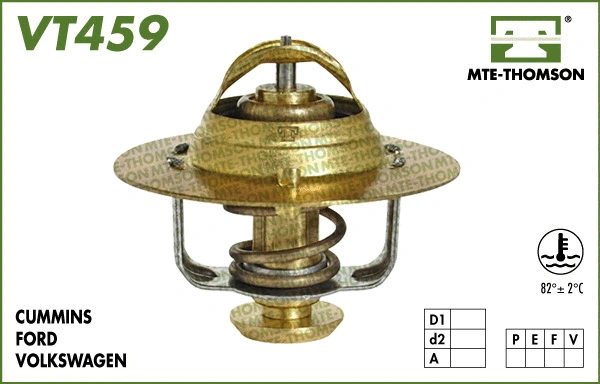 Thermostat, coolant (VT459.82)