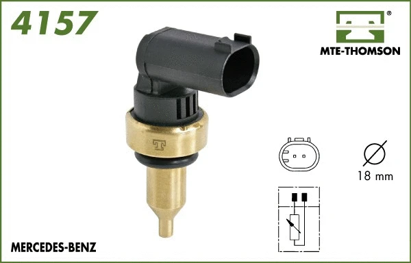 Sensor, coolant temperature (4157)