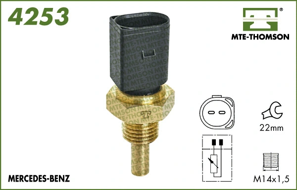 Sensor, coolant temperature (4253)