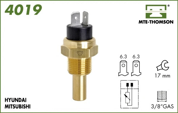 Sensor, coolant temperature (4019)