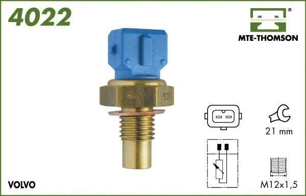Sensor, coolant temperature (4022)