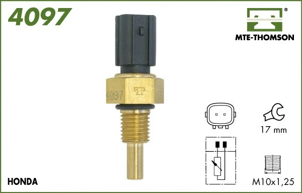 Sensor, coolant temperature (4097)