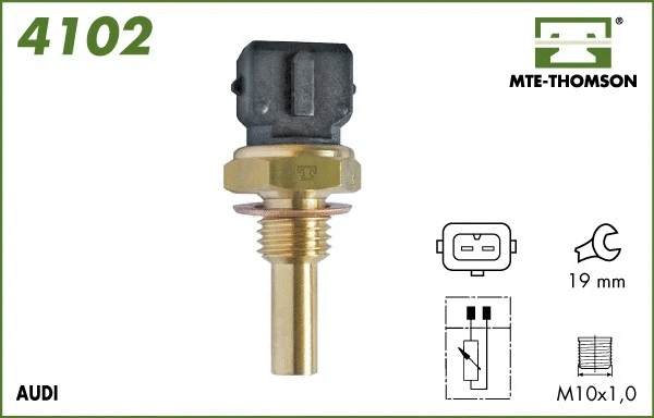 Sensor, coolant temperature (4102)