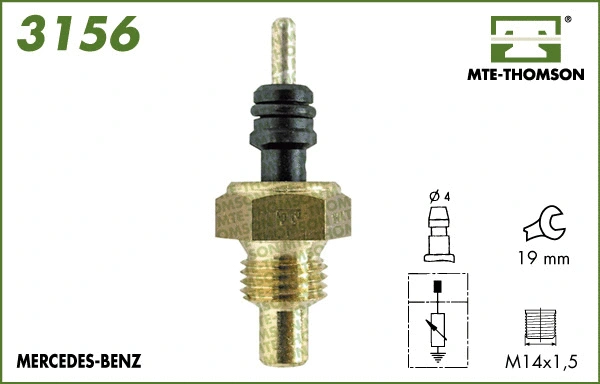 Sensor, coolant temperature (3156)