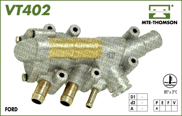 Thermostat, coolant (VT402.82)