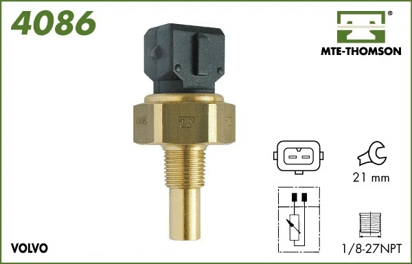 Sensor, coolant temperature (4086)