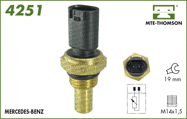 Sensor, coolant temperature (4251)