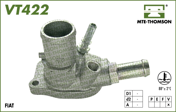 Thermostat, coolant (VT422.88)