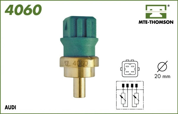 Sensor, coolant temperature (4060)