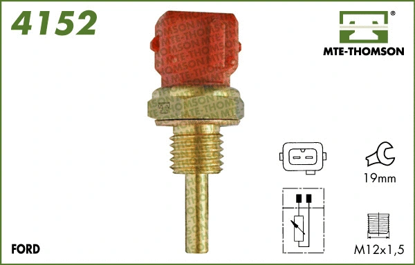 Sensor, coolant temperature (4152)