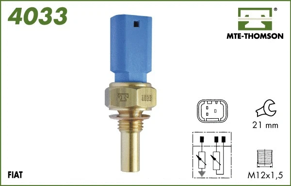Sensor, coolant temperature (4033)