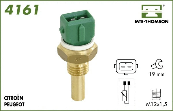Sensor, coolant temperature (4161)