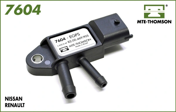Sensor, exhaust pressure (7604)