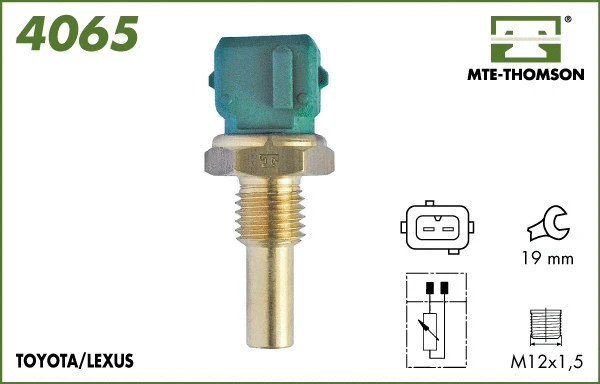 Sensor, coolant temperature (4065)