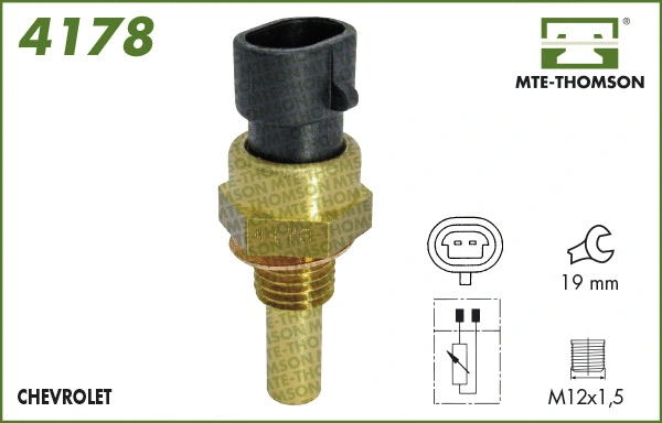 Sensor, coolant temperature (4178)