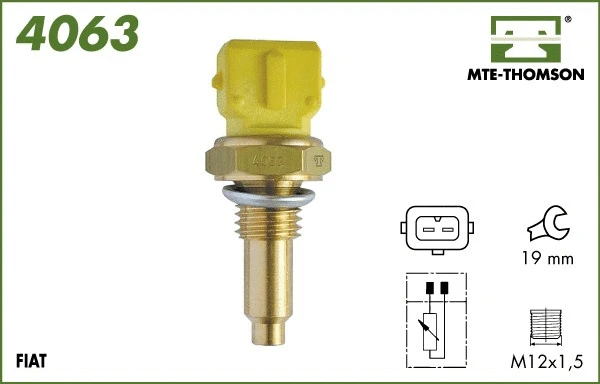 Sensor, coolant temperature (4063)