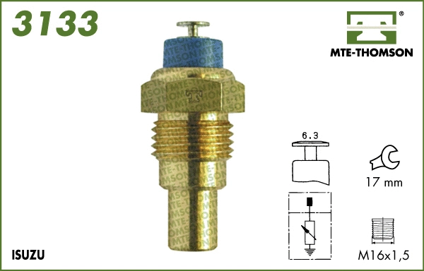 Sensor, coolant temperature (3133)