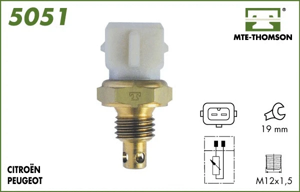 Sensor, intake air temperature (5051)