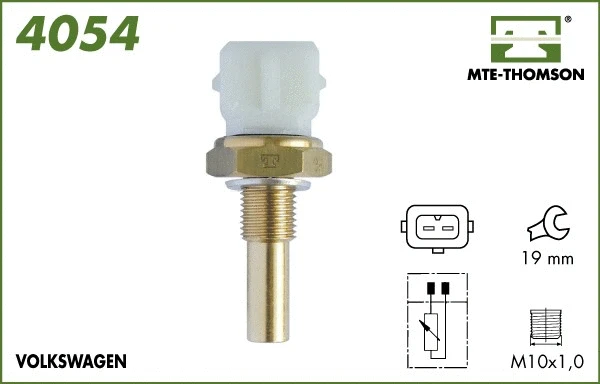 Sensor, coolant temperature (4054)