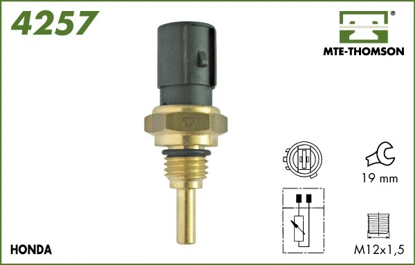 Sensor, coolant temperature (4257)