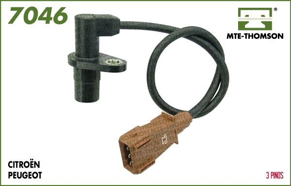 Sensor, crankshaft pulse (7046)