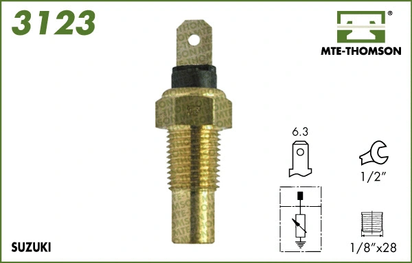 Sensor, coolant temperature (3123)