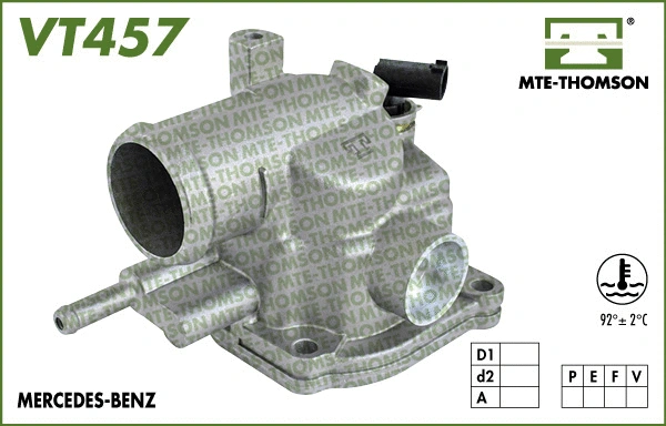 Thermostat, coolant (VT457.87)