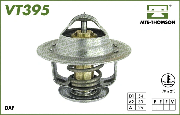 Thermostat, coolant (VT395.83)