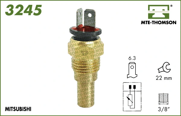 Sensor, coolant temperature (3245)