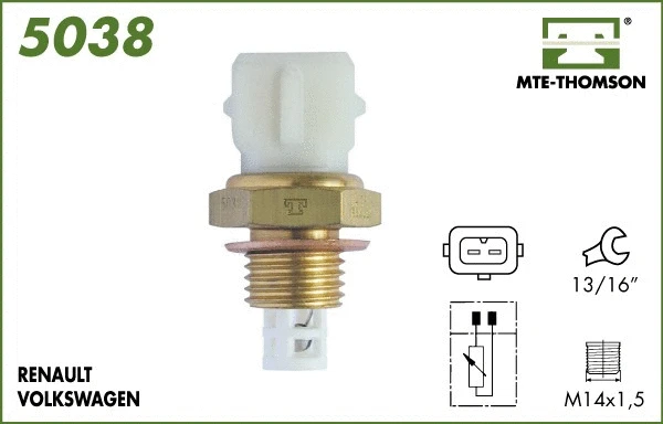 Sensor, intake air temperature (5038)
