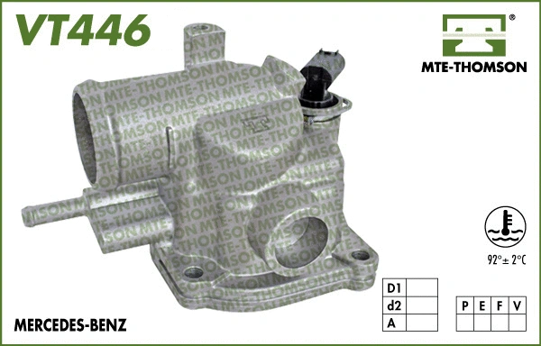 Thermostat, coolant (VT446.92)