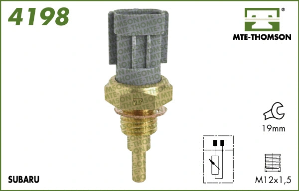 Sensor, coolant temperature (4198)
