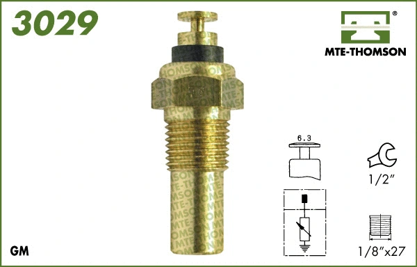 Sensor, coolant temperature (3029)
