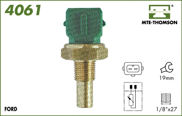 Sensor, coolant temperature (4061)