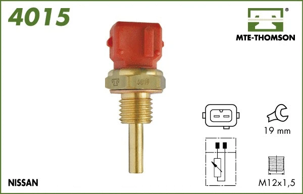 Sensor, coolant temperature (4015)