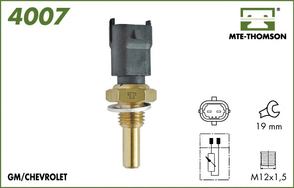 Sensor, coolant temperature (4007)