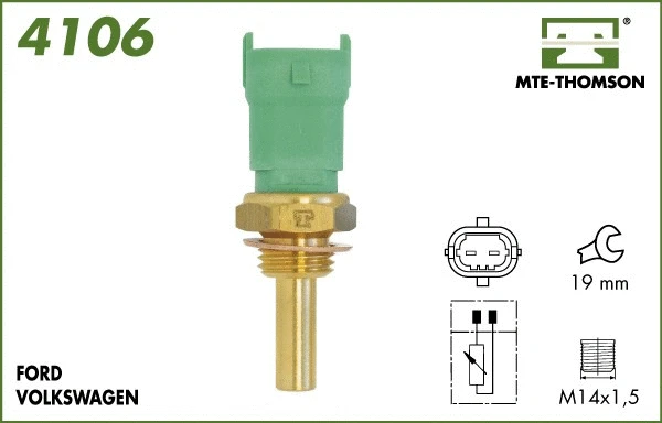 Sensor, coolant temperature (4106)