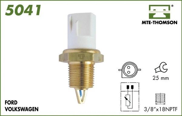 Sensor, intake air temperature (5041)